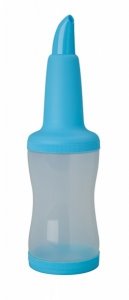 Freigießflasche blau 105 cl