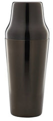 Coctelera art déco parisina negra de 700 ml