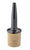 Black chrome cork pourer