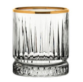 Short drink Elysia 35,5 cl doré de Pasabahce - Boîte de 4