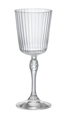 Verre à pied America 20's 25 cl de Bormioli Rocco - Boîte de 6