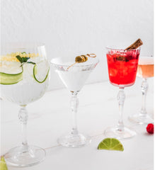 Verre à pied America 20's 25 cl de Bormioli Rocco - Boîte de 6