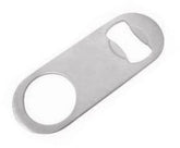 Mini stainless steel bottle opener - 10.5 cm