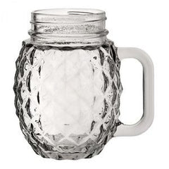 Pineapple mug 54 cl, with handle - individually