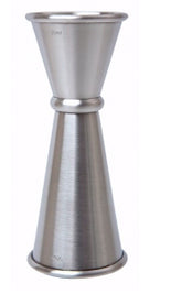 Japanese bar measure, brushed stainless steel 25 x 50 ml