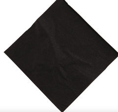 Cocktail napkins 24 x 24 cm - Black x 4000