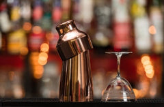 Coctelera art déco parisina de cobre de 500 ml