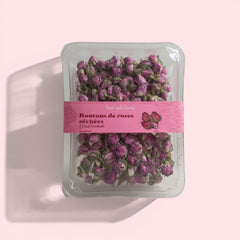 Boutons de roses séchées - plateau de 280 g