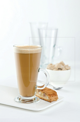 Caja de 12 vasos para café con leche templados Pasabahce Columbia de 28 cl