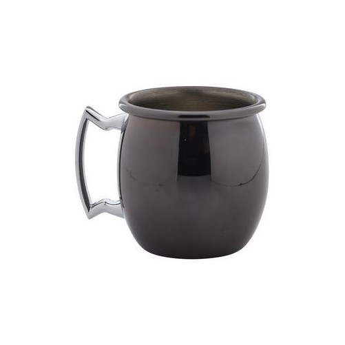Mini Moscow Mule mug rond noir - 6cl
