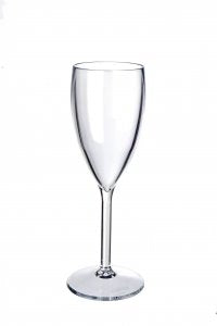 Verre à cava 10 cl, en polycarbonate - Boîte de 50