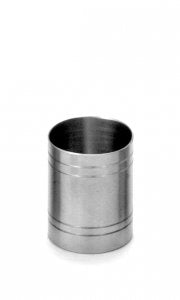 Mesure de bar tube en inox 20 x 40 ml