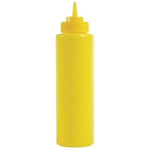 Squeeze bottle 22cl - Jaune En plastique souple - Code article: SB040J