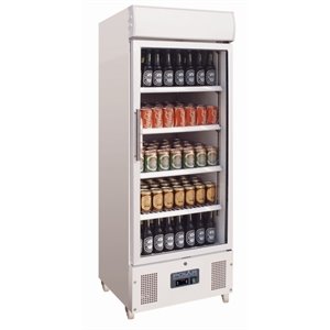 Vitrine réfrigérée haute 228L 1 porte pivotante