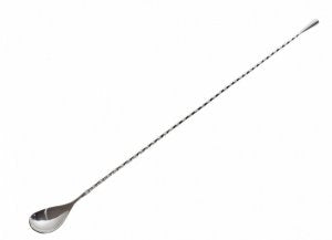 Cuillère à mélange Teardrop en inox - 45 cm