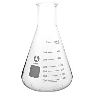 Fiole conique Erlenmeyer 1 L