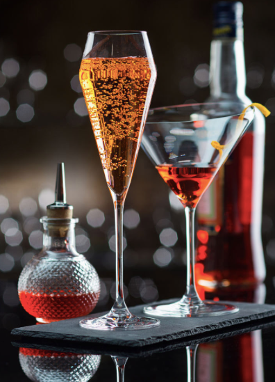 Boîte de 6 flûtes à champagne Edge de Rona 22 cl