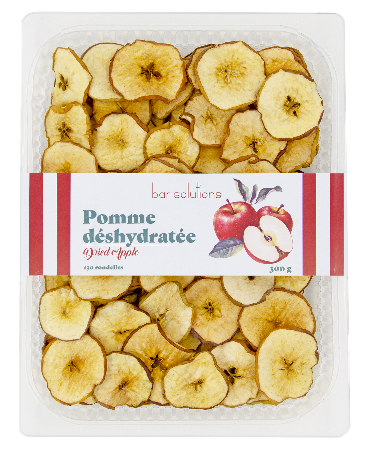 Pommes déshydratées - plateau de 250 g